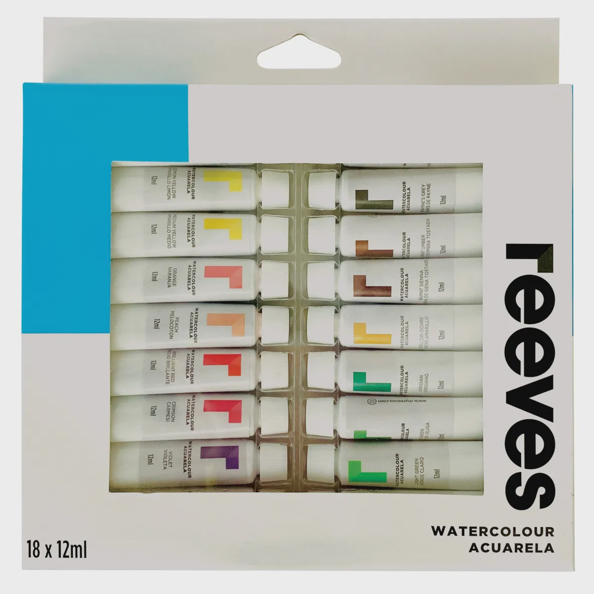 Reeves Set Water Colour Paint 10Ml 18Pce