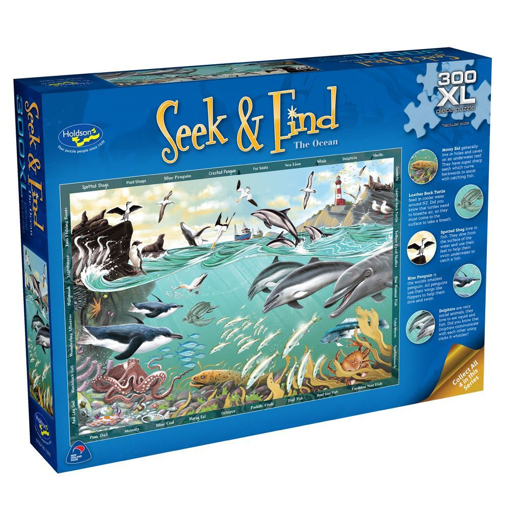 Holdson Puzzle - Seek & Find 300XL pc (The Ocean)