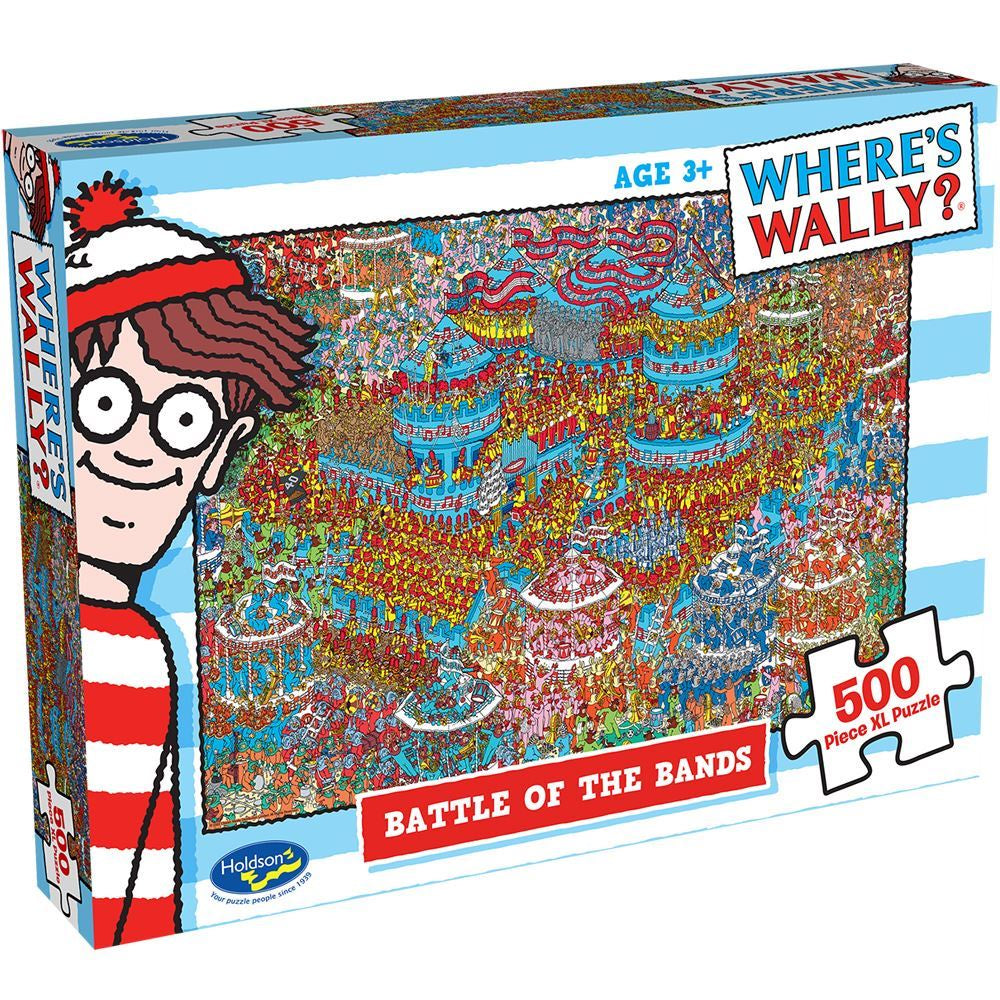 Holdson Puzzle - Where's Wally, 500XL pc (Land of Woofs)