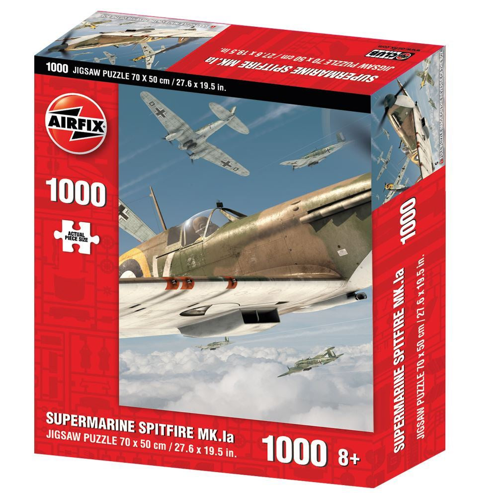 Airfix Puzzle - Airfix Collection 1000pc (Supermarine Spitfire MK.la)