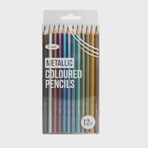 Jasart Metallic Pencil Set 12Pce