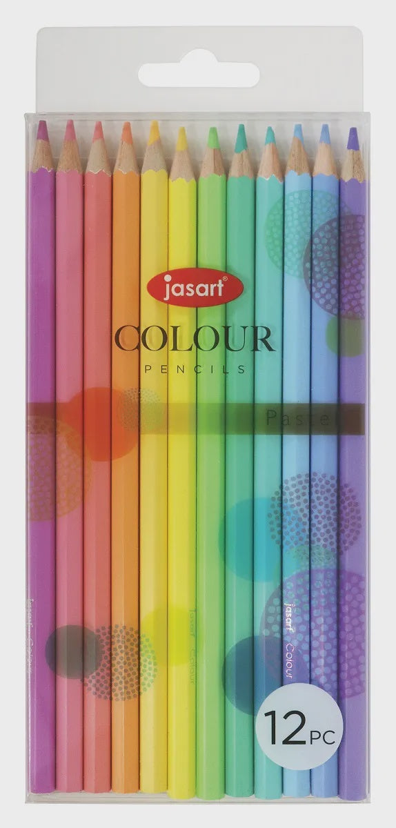 Jasart Studio Pastel Pencil 12 Pce