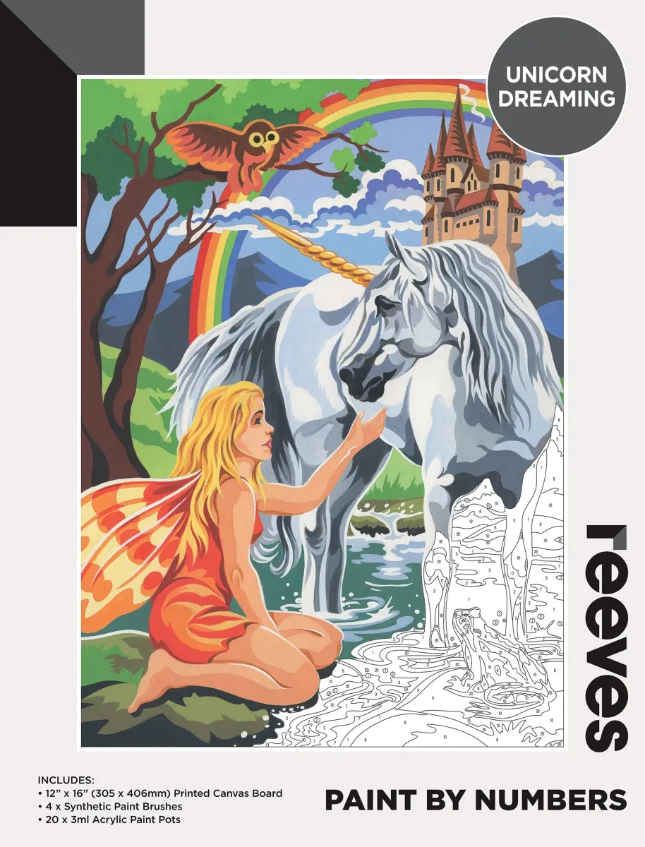 Reeves Paint By Numbers - 19 Designs