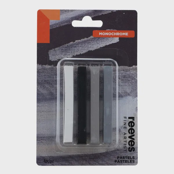 Reeves Fine Artist Pastel Monochrome 4 P