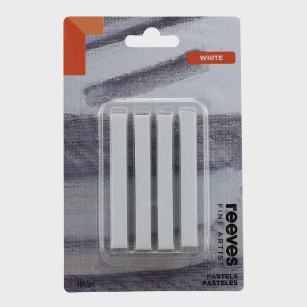 Reeves Pastels Fine Artist White 4 Pce