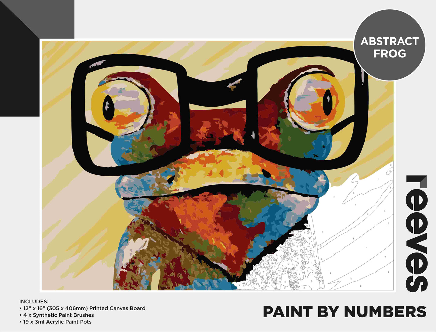 Reeves Paint By Numbers - 19 Designs