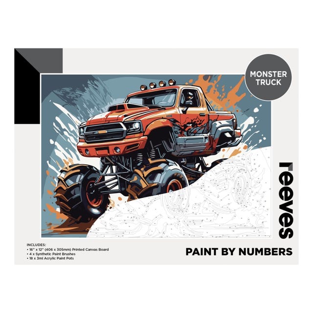 Reeves Paint By Numbers - 19 Designs
