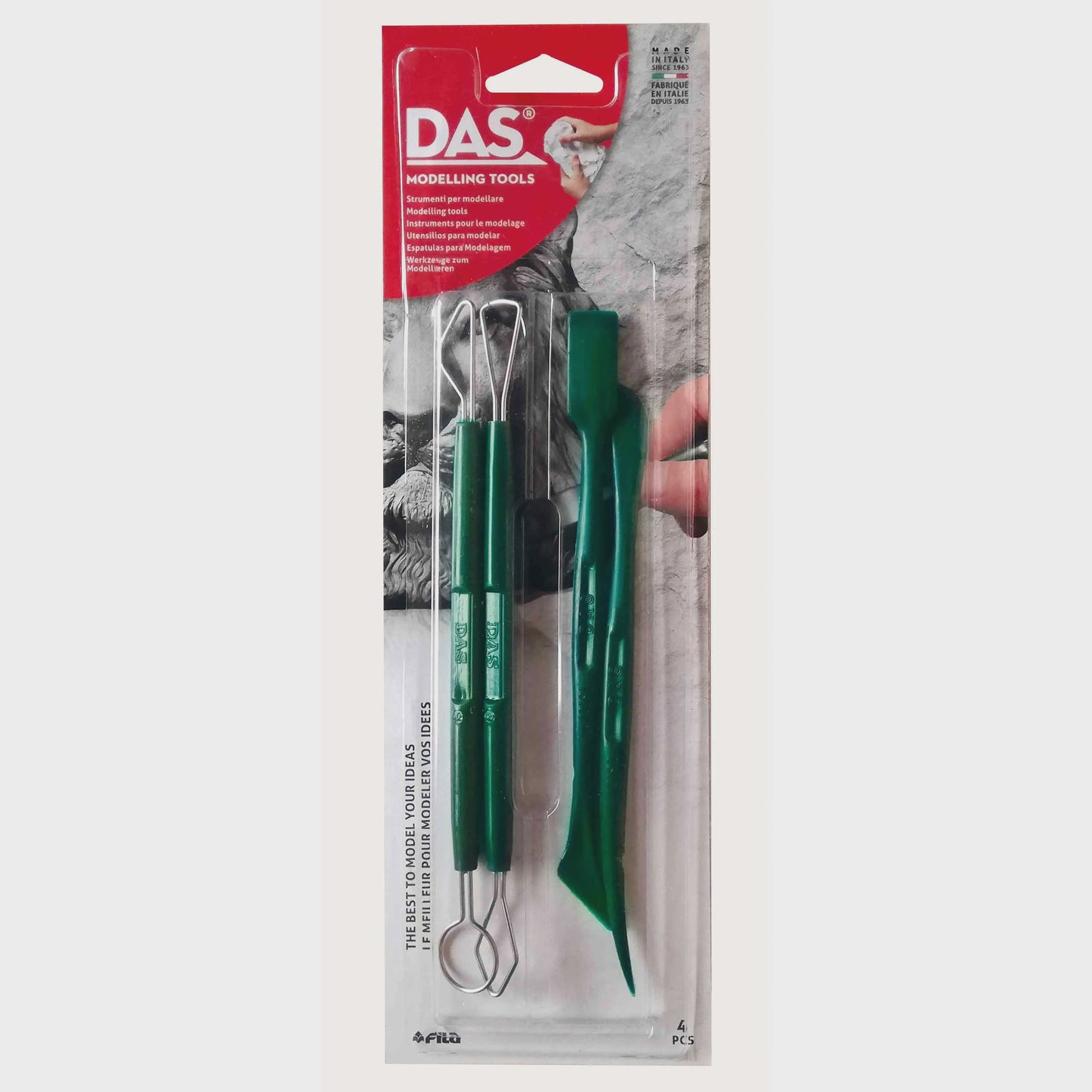 Das Modelling Clay Accessories & Tools Basic 4pc