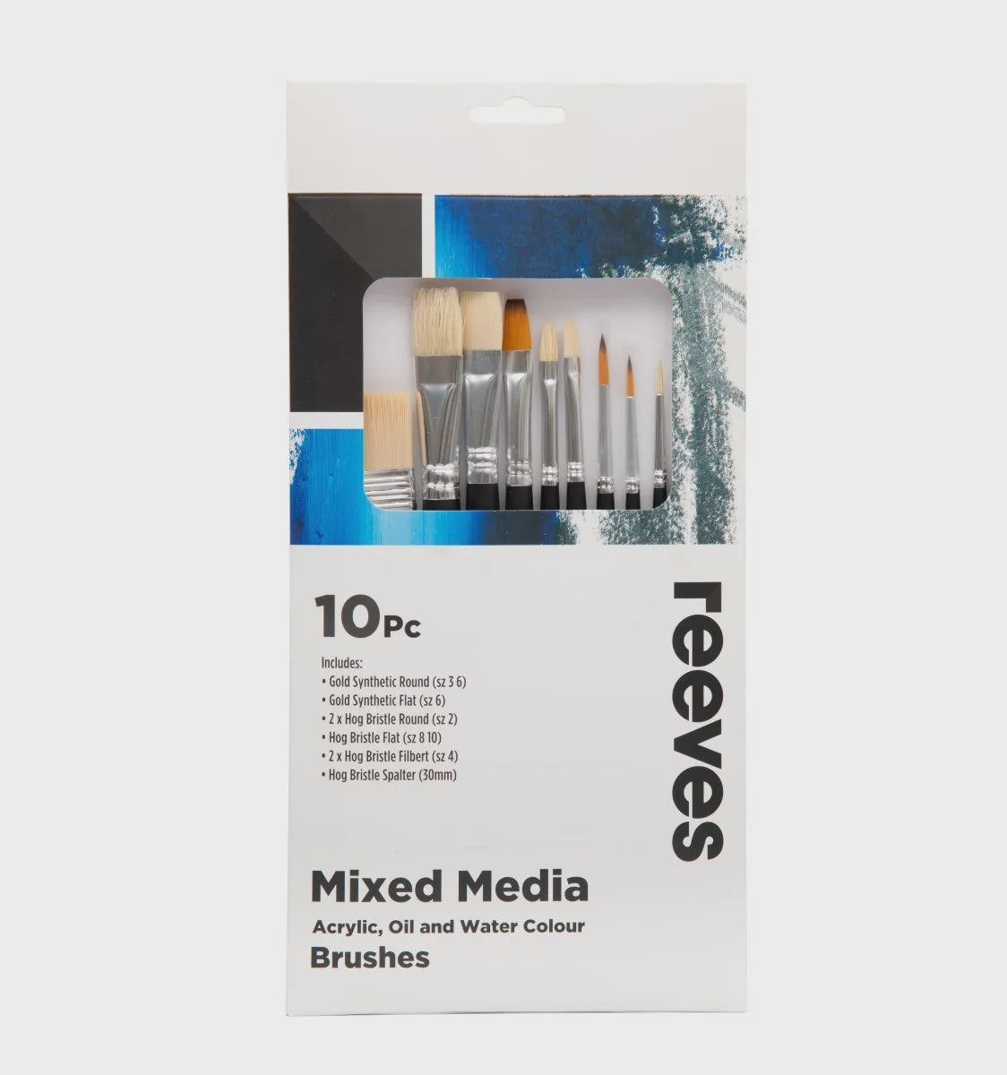 Reeves Mixed Media Brush Sets 10pc