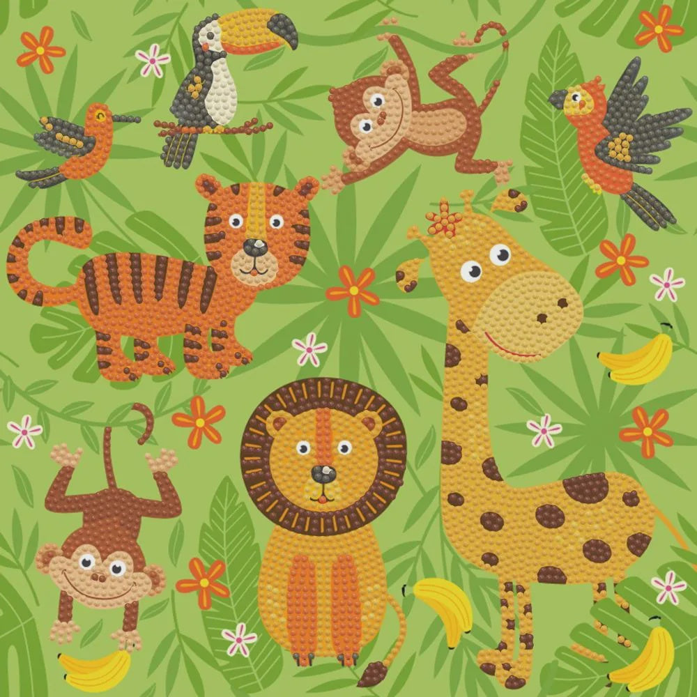 Diamond Dotz Dotz Box Large - In The Jungle