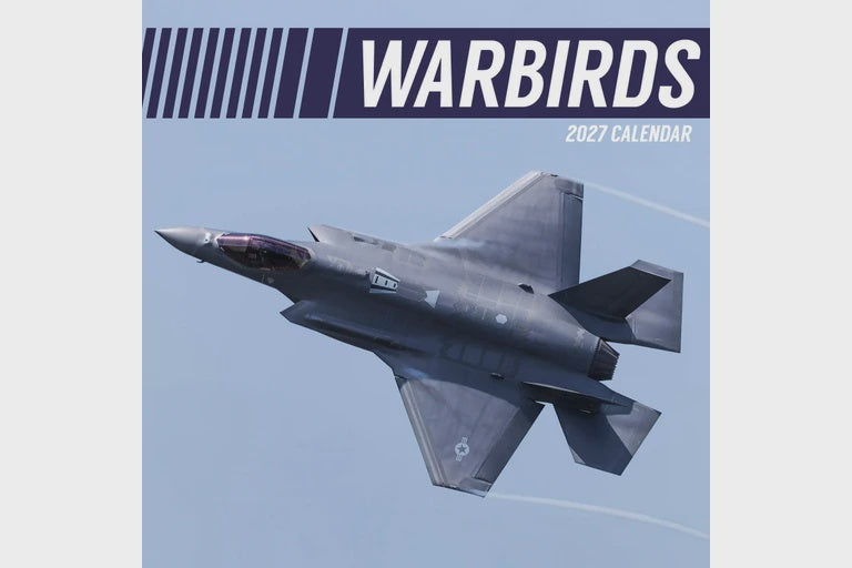 2027 Warbirds - Square Wall Calendar