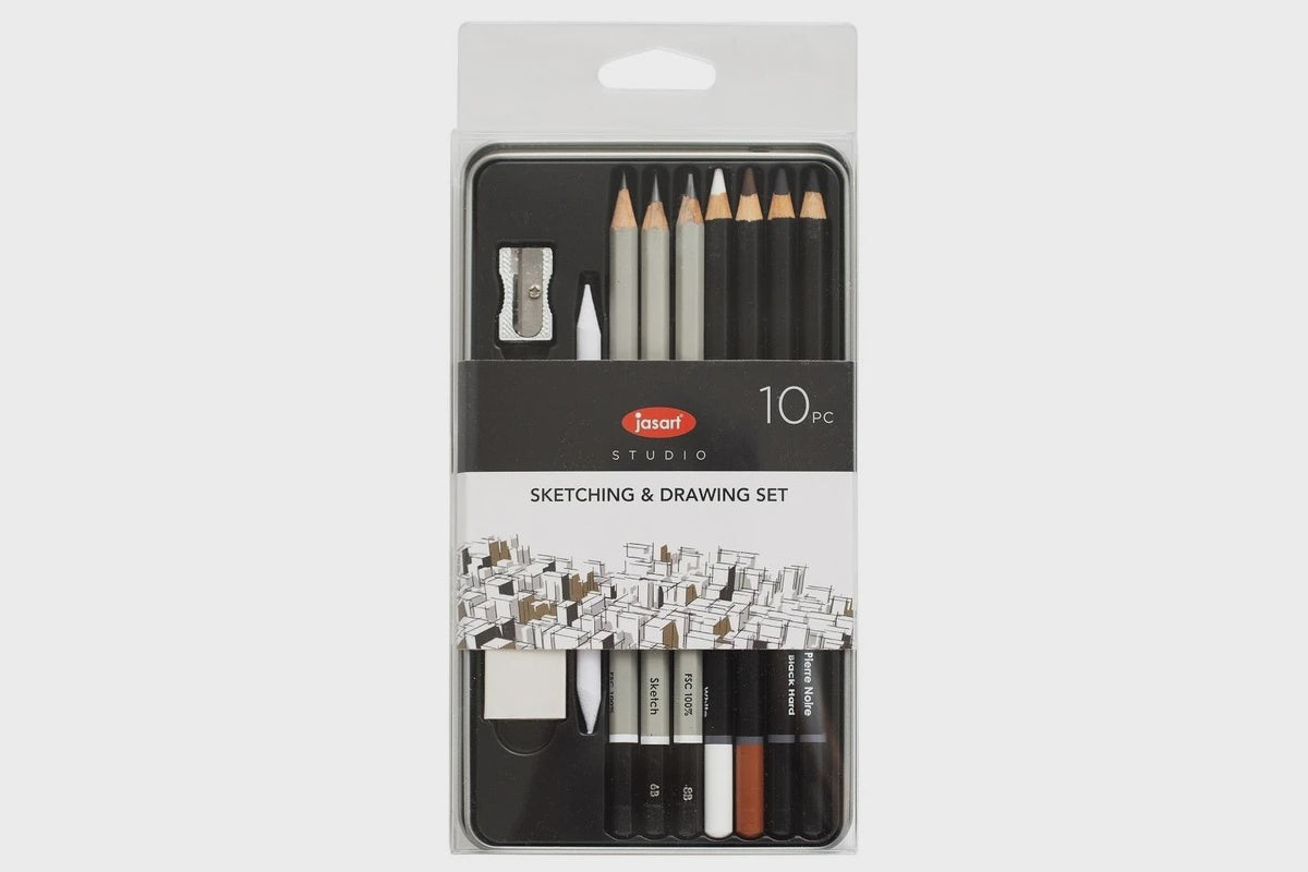 Jasart Studio Sketching Set 10 Pce