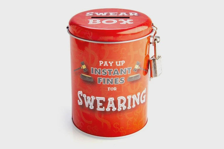 Swearing Fines Money Tin