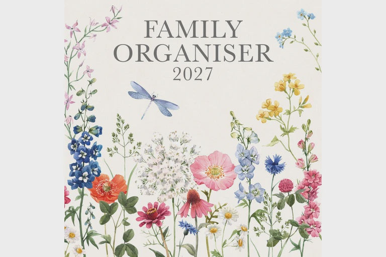 2027 Calendar Family Organiser - Wild Harmony Square