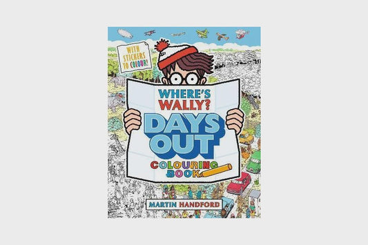 Where's Wally Colouring book