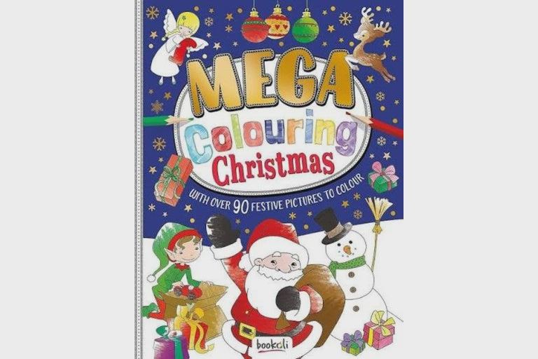 Mega Colouring Christmas Fun