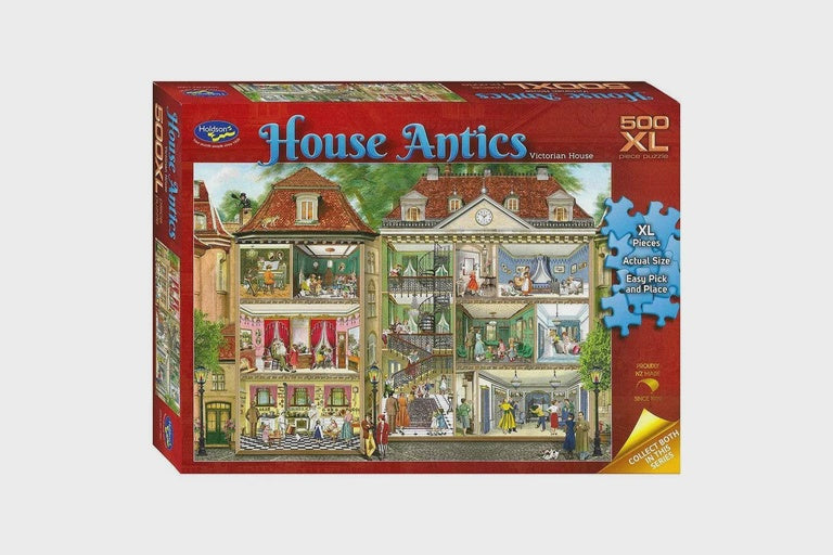 House Antics 500pc XL Puzzle - Victorian House