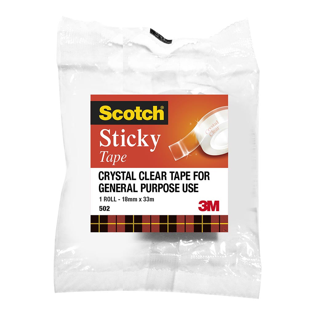 Scotch Sticky Tape 18Mm X 33M