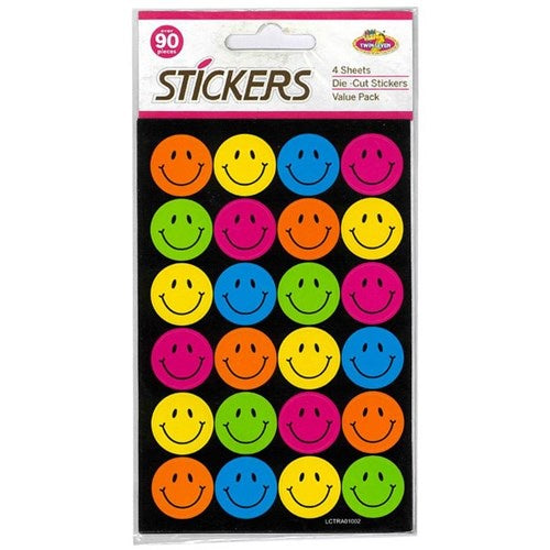 STICKERS SMILEY FACE