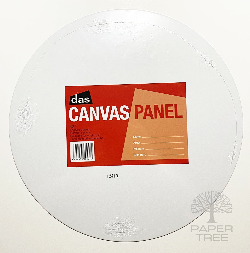 Das Round Canvas Panel 12''