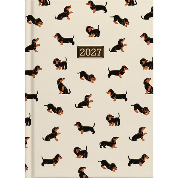 Collins Diary A51 Dachshund Day To Page 2027