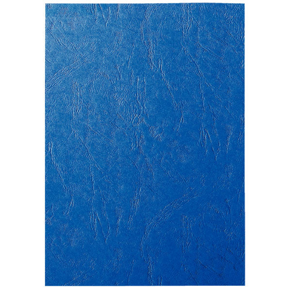Bind Cover Leathr Emboss 250Gsm Bl 25 Pk