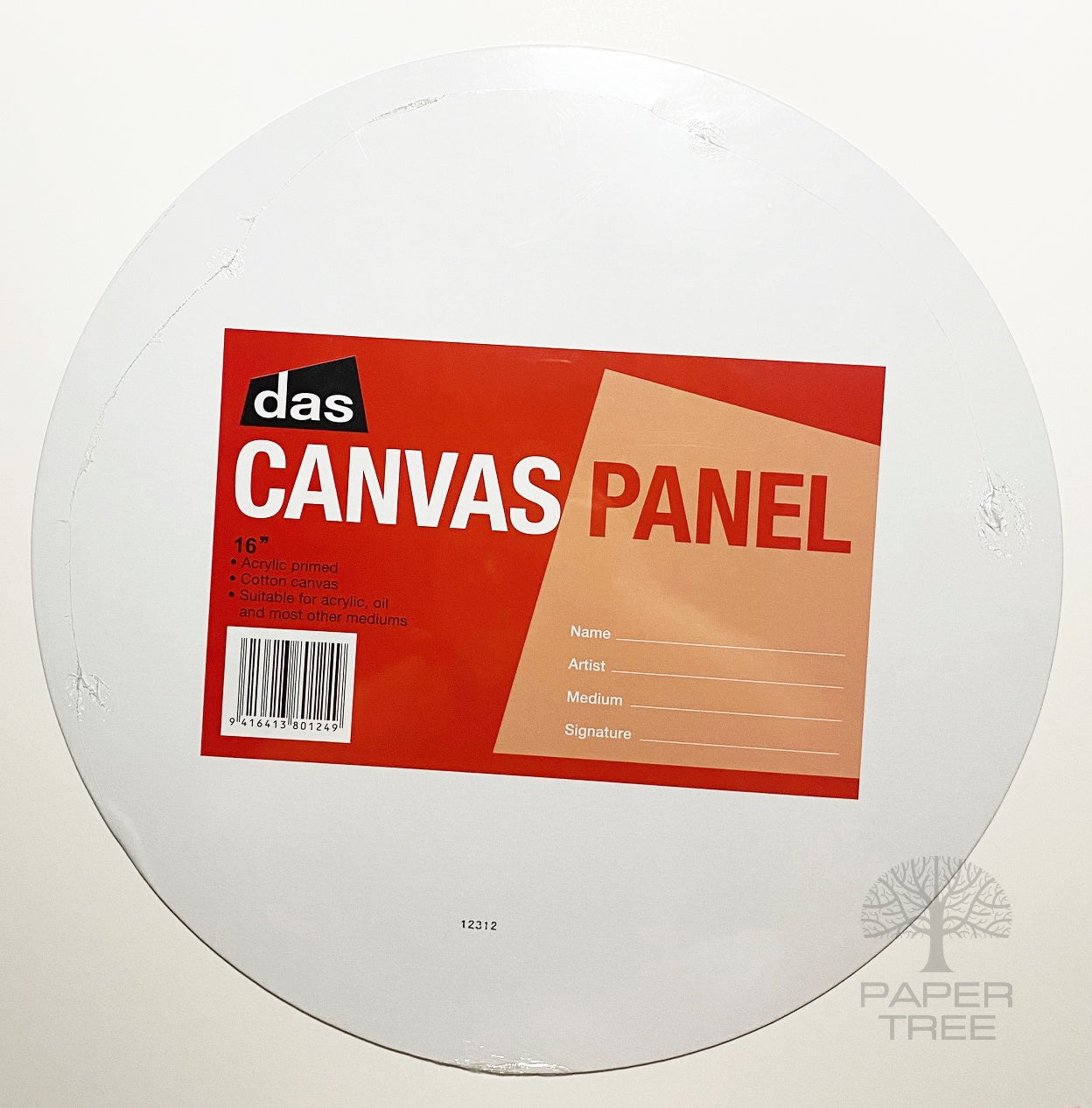 Das Round Canvas Panel #16''