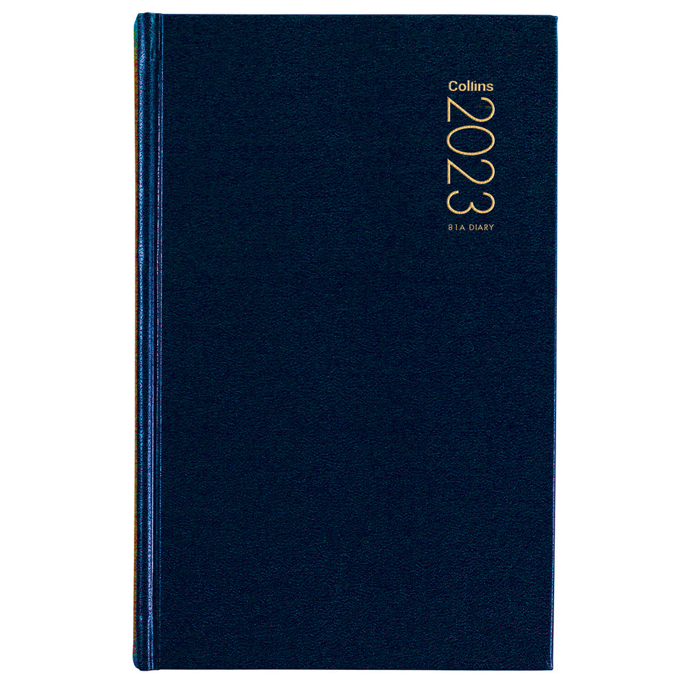 Collins Diary 81A Navy 2027