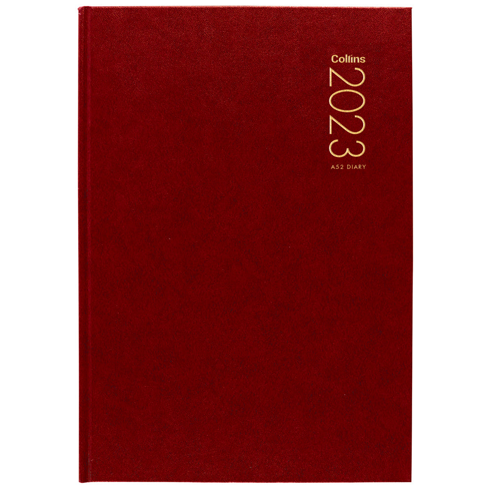 Collins Diary A 52 Red