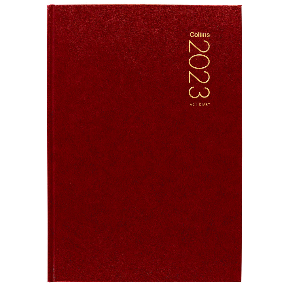 Collins Diary A51 Red