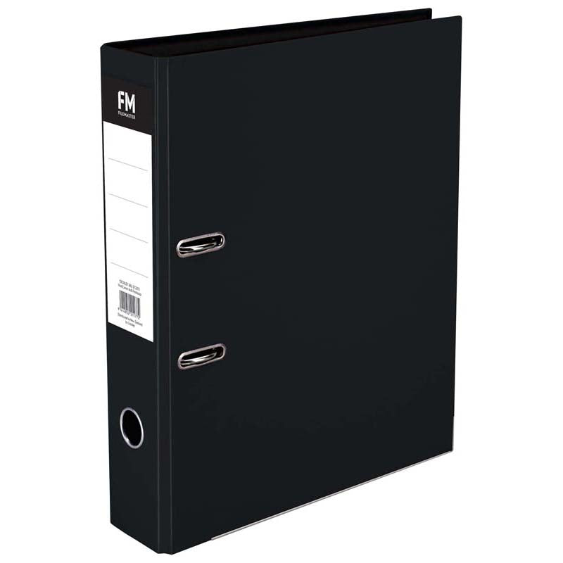 Lever Arch File Fm F/C Vivid Black