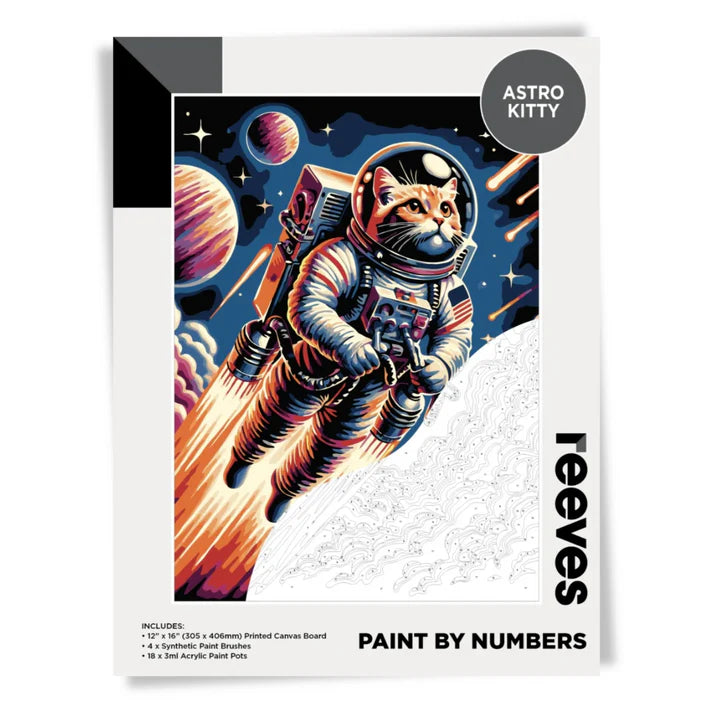 Reeves Paint By Numbers - 19 Designs