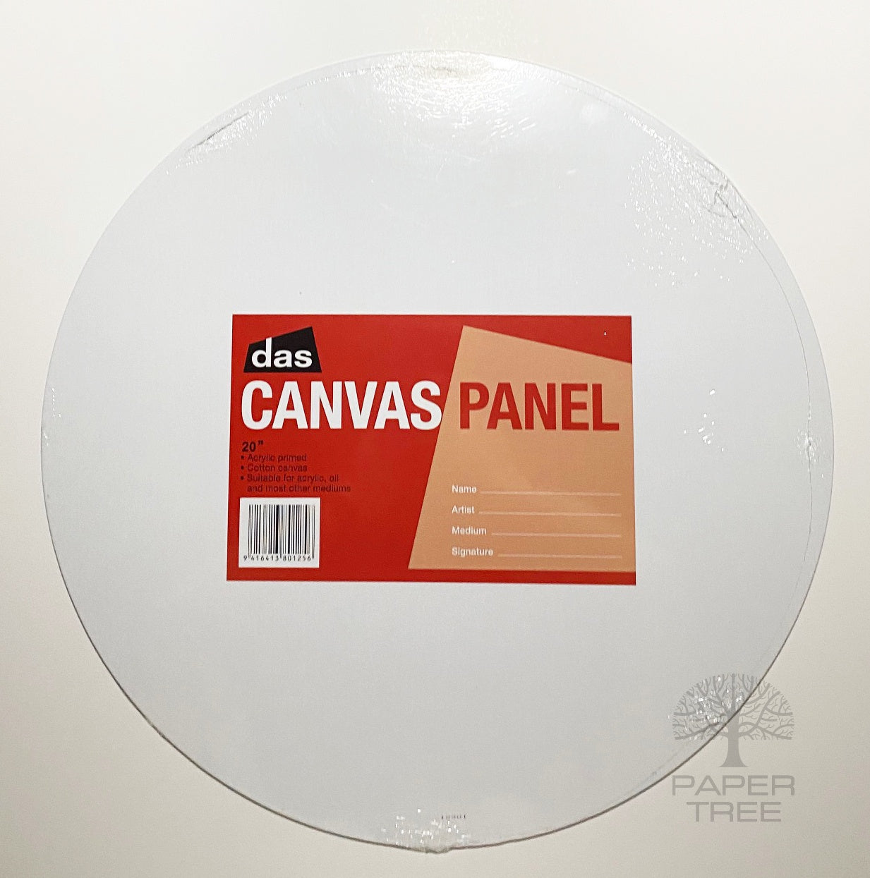 Das Round Canvas Panel 20''