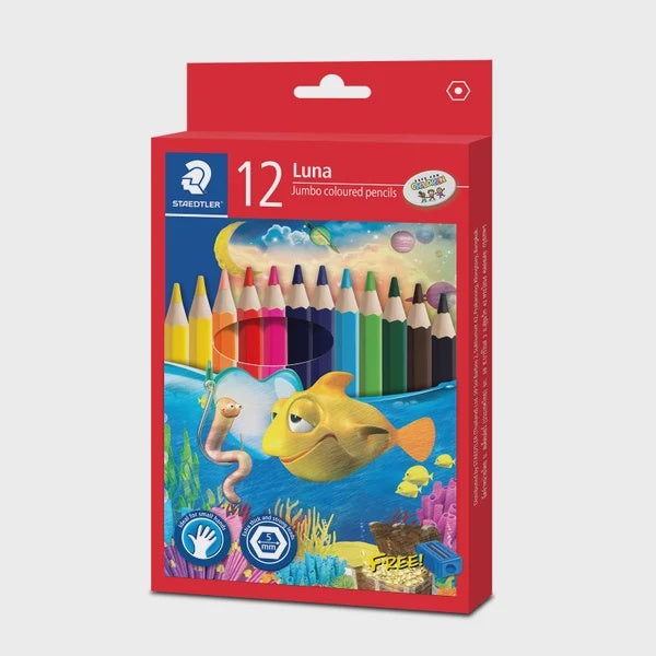 Staedtler Luna Jumbo Coloured Pencils