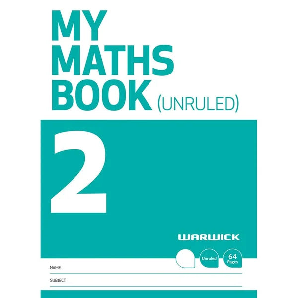 Warwick My Maths Book 2 Unruled