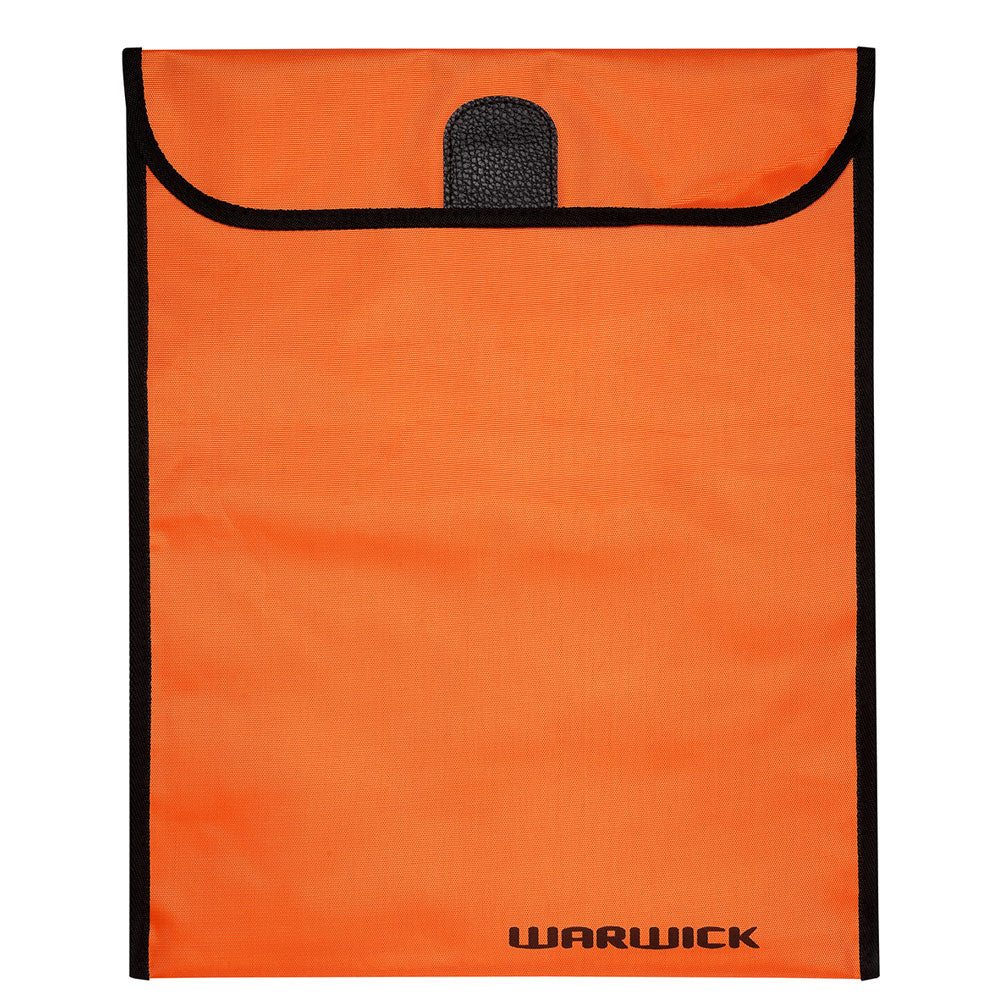 Homework Bag Warwick Xl Fluoro Orange Hook & Loop