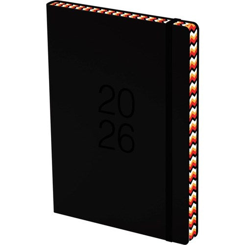 Collins Diary 2026 A51 Day Per Page Colour Edge Black