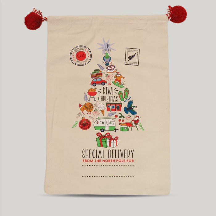 Moana Road North Pole Santa Sack