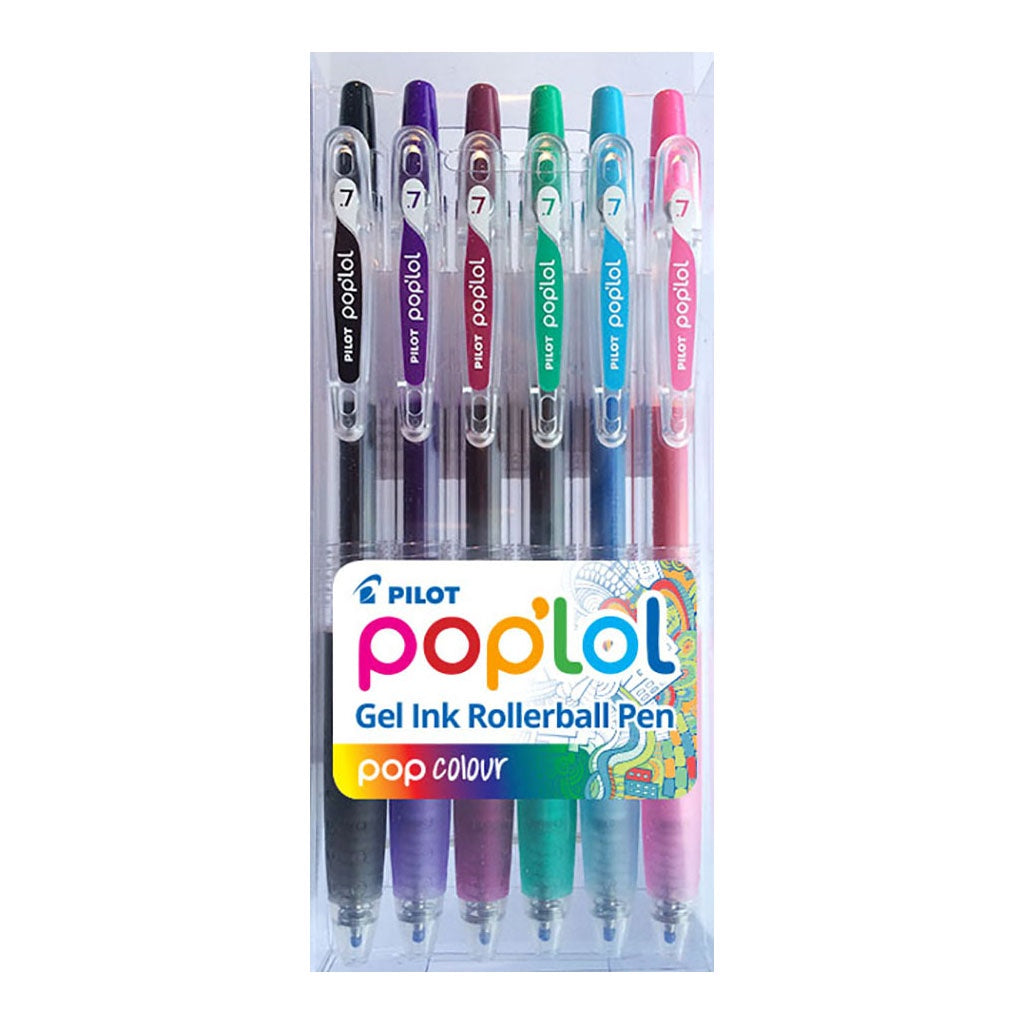 Pop'Lol Gel Fine Pack of 6