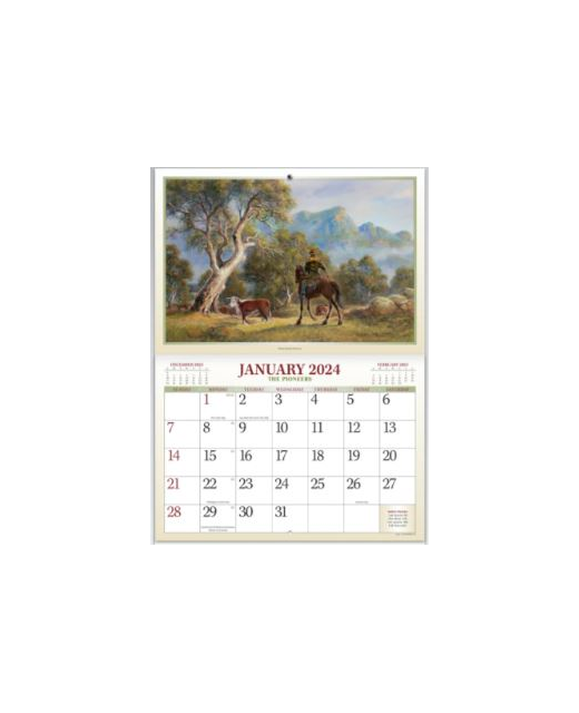 The Pioneers Stitched Booklet Calendar 2026