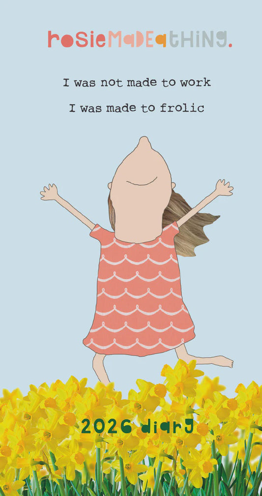 Rosie Made A Thing Slim Dlx Diary 2026