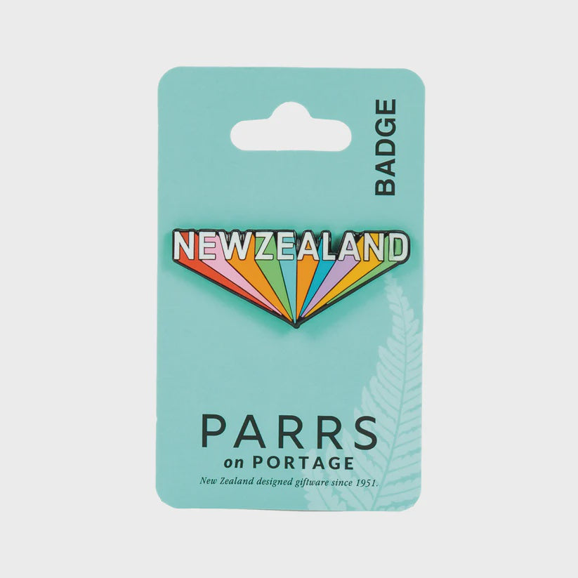 Badge Rainbow New Zealand