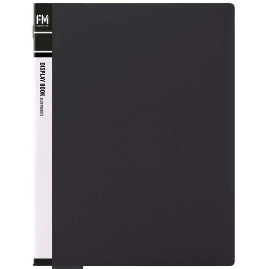 Display Book FM A5 20 Pocket Black