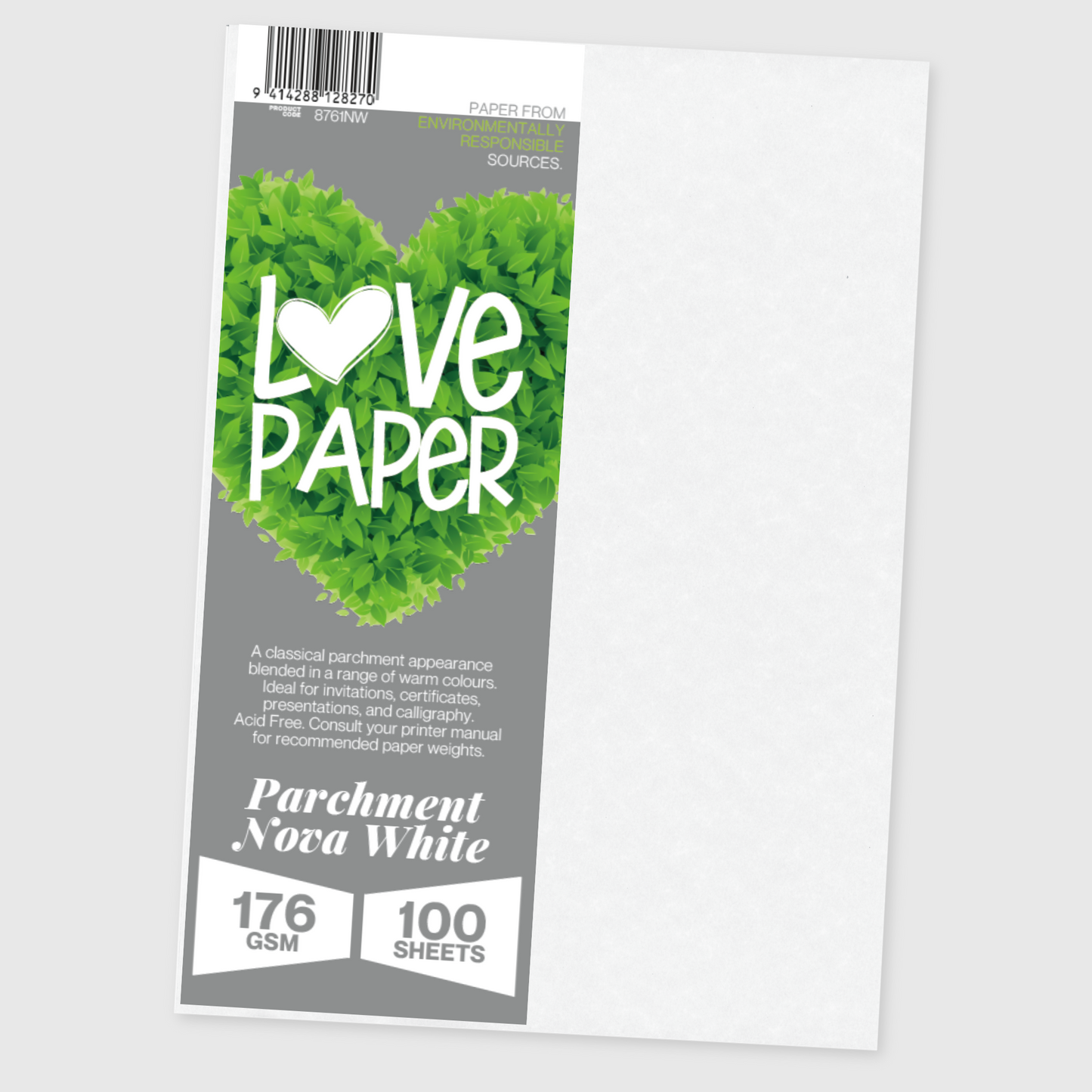 A4 Paper 100gsm Paper Parchment Nova White 12Pce