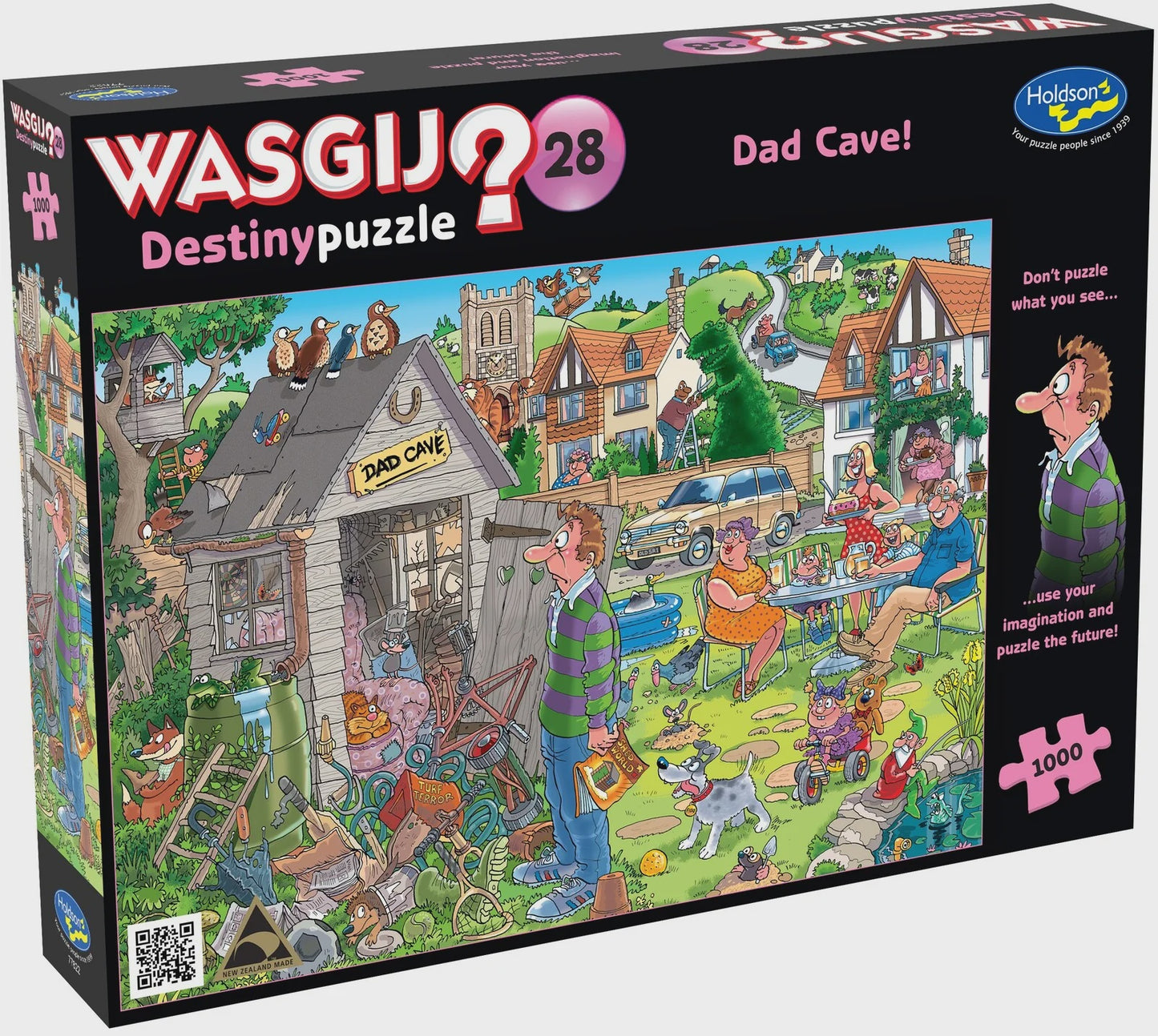 Wasgij Destiny #28: Dad cave! Puzzle 1000pc
