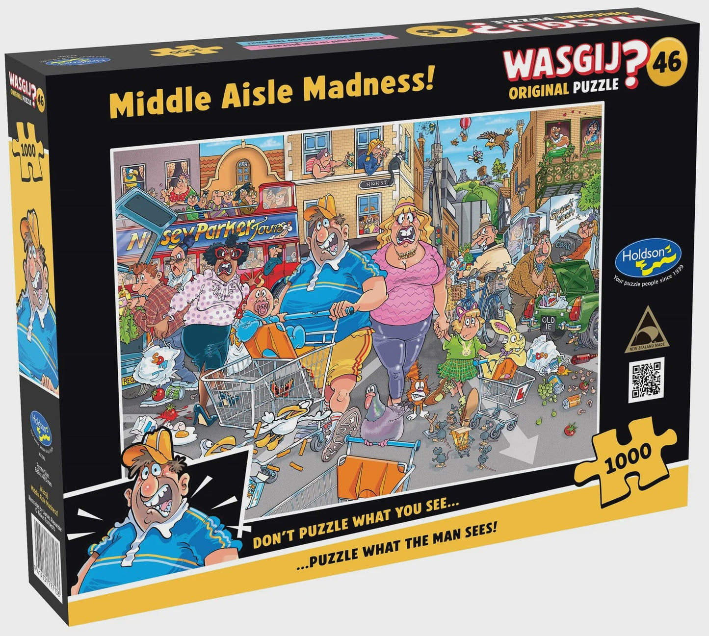 Wasgij Original #46: Middle Aisle Madness - 1000Pc