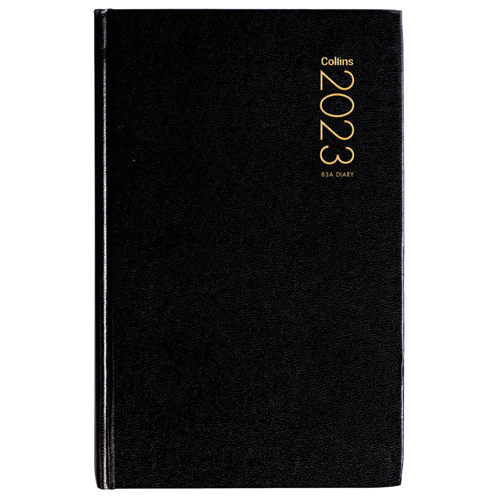 Collins Diary 83A Black 2027