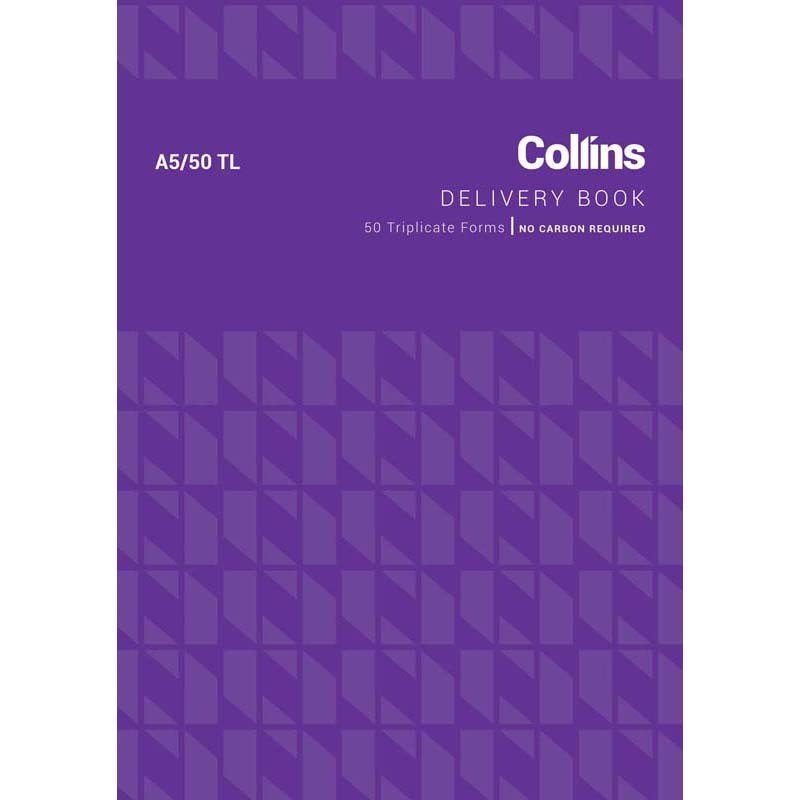 Collins Goods Order A5/50TL Triplicate No Carbon Required