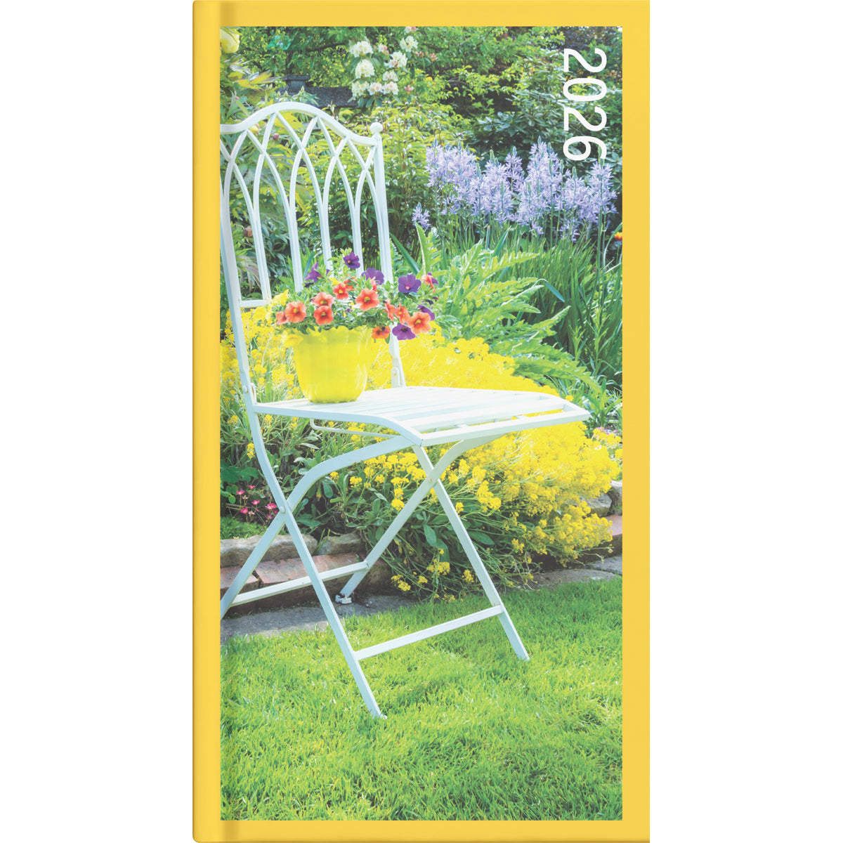 Collins Diary CW7 Floral Slim Pocket 2026 Week to View