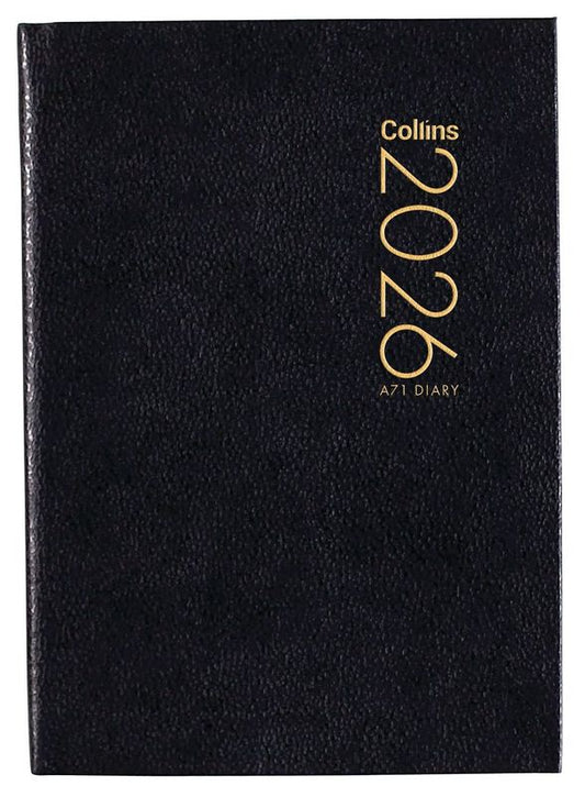2026 Collins Diary A71 Black Even Year